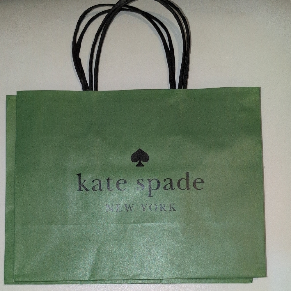 Kate Spade Forest Green Shopping Bag